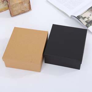<b>Flat</b> <b>Pack</b> Customizable Size Color Collapsible Trapezoid Shape Kraft Paper Storage <b>Box</b> Home Organization-Candles Photo Frames - Product Image 4