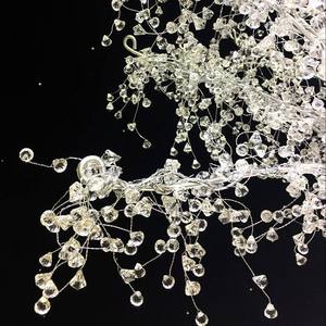 Árbol de Cristal Curativo con Cuentas Metálicas, Centro de Mesa para Decoración de Bodas con Luz LED para Eventos - Product Image 4