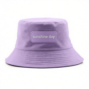 Wholesale OEM Custom Leather Patch Logo Adjustable Unisex Bucket Hat Design Denim Summer Beach Cycling Streetwear Travel - Product Image 4