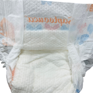 Couches jetables pour bébé, surface sèche, bande magique, protection anti-fuites, tissu non tissé, feuille arrière aspect tissu, bleu, ADL, tailles 2-4, prix abordable - Product Image 6