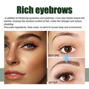 OEM 10ml Hierba herbal Cilia Líquido nutritivo para el crecimiento del cabello para el crecimiento de las pestañas del cabello Tratamientos para el crecimiento del cabello - Product Image 4