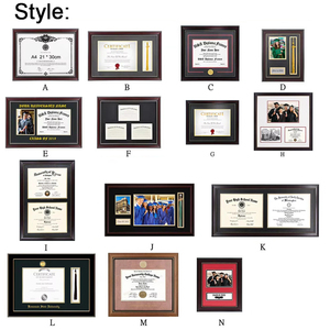 Marco de Diploma de Graduación de Alta Gama a Precio Deseable, Marco para Certificado <span class=keywords><strong>con</strong></span> Borla y <span class=keywords><strong>Nombre</strong></span> de la Clase - Product Image 4