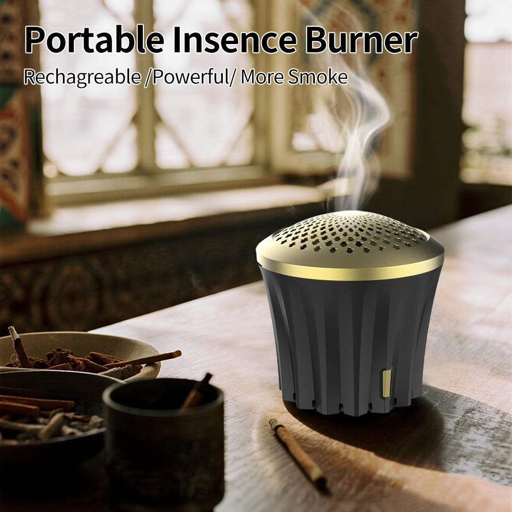 ORANGLES Portable Rechargeable Electronic Bakhoor Burner | Unique Oud Incense Holder for Spring – orangles Qatar - high resolution display - exposing craftsmanship - Image 2 of 6 | built for everyone | Portable Rechargeable Electronic Bakhoor Burner | Unique Oud Incense Holder for Spring – orangles Qatar for sale Georgia | Free Shipping ORANGLES