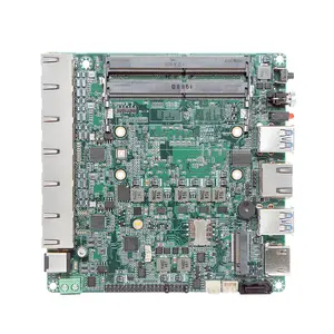 Piesia Pfsense Firewall Motherboard Industrial 6Lan Intel 11th Gen Core I3/i5/i7 Linux X86 Embedded Computer Nano ITX Mainboard