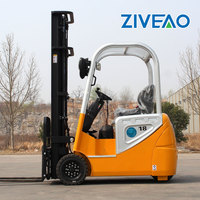 Chariot élévateur électrique économique ZIVEAO CE pour entrepôt, capacité 1,8 tonne (1800 kg), batterie au plomb-acide