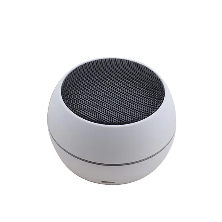 Mini Portable Wireless Speaker Metal Stereo Loudspeaker With Mic Subwoofer Mp3 Music Player For Phone