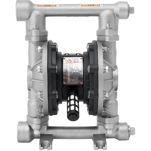 Bomba Neumática de Doble Diafragma Accionada por Aire GODO QBY3-20P, Bombas Neumáticas de Acero Inoxidable para Ácido Sulfúrico - Product Image 1