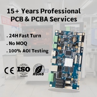 Placas PCB de gestión y control para electrónica automotriz SMT PCBA FR4 con máscara de soldadura verde OEM para gestión de fuente de alimentación