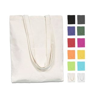 Spot 30*35, 35*40Cm Reusable Ladies Student Shopping Solid Color <b>Canvas</b> <b>Bag</b> - Product Image 3