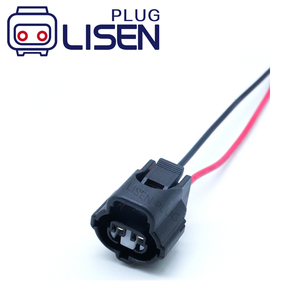 7283 7929 Motor semprot air Wiper mobil otomatis Harness kabel 2 Pin untuk h-onda t-oyota 90980-11025 - Product Image 3