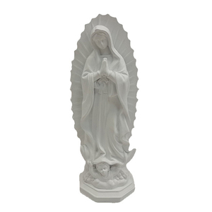 Custom la benedetta vergine <span class=keywords><strong>maria</strong></span> nostra signora <span class=keywords><strong>di</strong></span> Guadalupe statua in resina Jesus Joseph tavolo statua religiosa - Product Image 1