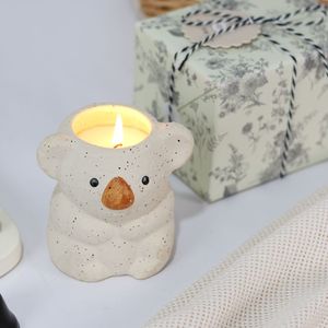 Velas Aromáticas con Forma de Oso Koala de Cerámica para Regalos de Baby Shower - Product Image 6