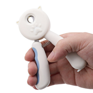 Pet Nail Clippers Stainless Steel Round Shape Splash Protection For Cats Dogs Pet Grooming Tool - Product Image 1