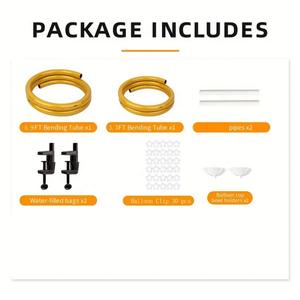 <strong>Balloon</strong> Arch <strong>Stand</strong> Kit 4.9 ft and 3.3 ft Free Bend <strong>Table</strong> <strong>Top</strong> <strong>Balloon</strong> <strong>Table</strong> <strong>Stand</strong> Half Arch - Product Image 3