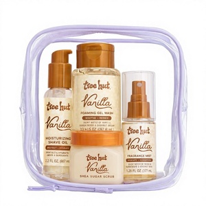 Set de Regalo de Ducha Tree Hut Vanilla - Exfoliante de Azúcar, Gel Espumoso, Exfoliante en Aceite, Spray Corporal, Mantequilla Corporal Batida, Mantequilla de Karité - Product Image 1