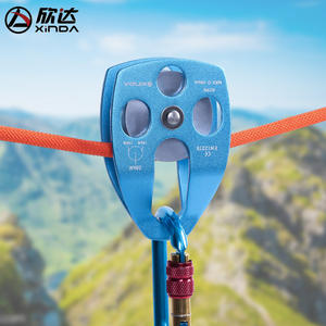 Polea Grande Xinda de 18 mm para Cuerda, Carga Máxima de 28 kN, Equipo de Escalada y Rescate - Product Image 4