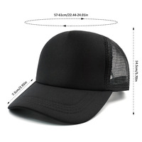 Gorra de béisbol informal para exteriores con logotipo personalizado, gorra de camionero de red, gorra de esponja para conductor de camión de béisbol de malla empalmada