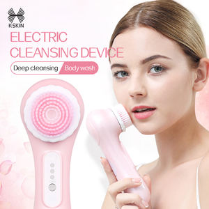 Cepillo de Limpieza Facial Eléctrico Iónico con Cerdas de Silicona Suave, Doble Cara, Limpieza Profunda de Poros y Exfoliación, Uso Doméstico - Product Image 3