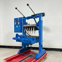 Machine commerciale de fabrication de cornets de gaufres glacées automatiques