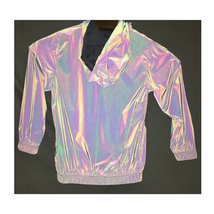 Tissu réfléchissant luminescent à double effet 20D <span class=keywords><strong>en</strong></span> nylon qui brille dans le noir pour vestes <span class=keywords><strong>de</strong></span> course nocturne (Origine Fujian) - Product Image 6