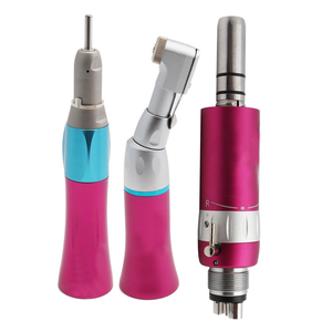 <span class=keywords><strong>Handpiece</strong></span> gigi hijau kecepatan rendah, Kit Motor udara sudut kontra lurus semprotan Air eksternal 2 atau 4 lubang tombol tekan atau kunci pas - Product Image 4