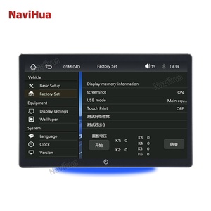 NaviHua 10.1inch Carplay Monitor <b>Stereo</b> Multimedia Rear Seat Back Entertainment Headrest Monitor Touch Screen TV Display IPS - Product Image 2