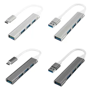 Station d'accueil 4 en 1 USB 3.0 à USB 2.0 USB 3.0 convertisseur de Port Hub Splitter adaptateur Multiport