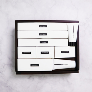 Artículos de tocador desechables para hotel, barra para el cuerpo, juego completo de cepillo de dientes desechable y pasta de dientes, barra para el cuerpo, jabón desechable ecológico para hotel - Product Image 1