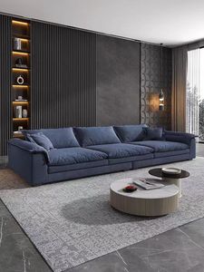 Juego de sofás de sala de estar de estilo moderno al por mayor, <span class=keywords><strong>muebles</strong></span> de apartamento pequeños de hotel de tela, sofá de 3 plazas, sofá de tela - Product Image 5