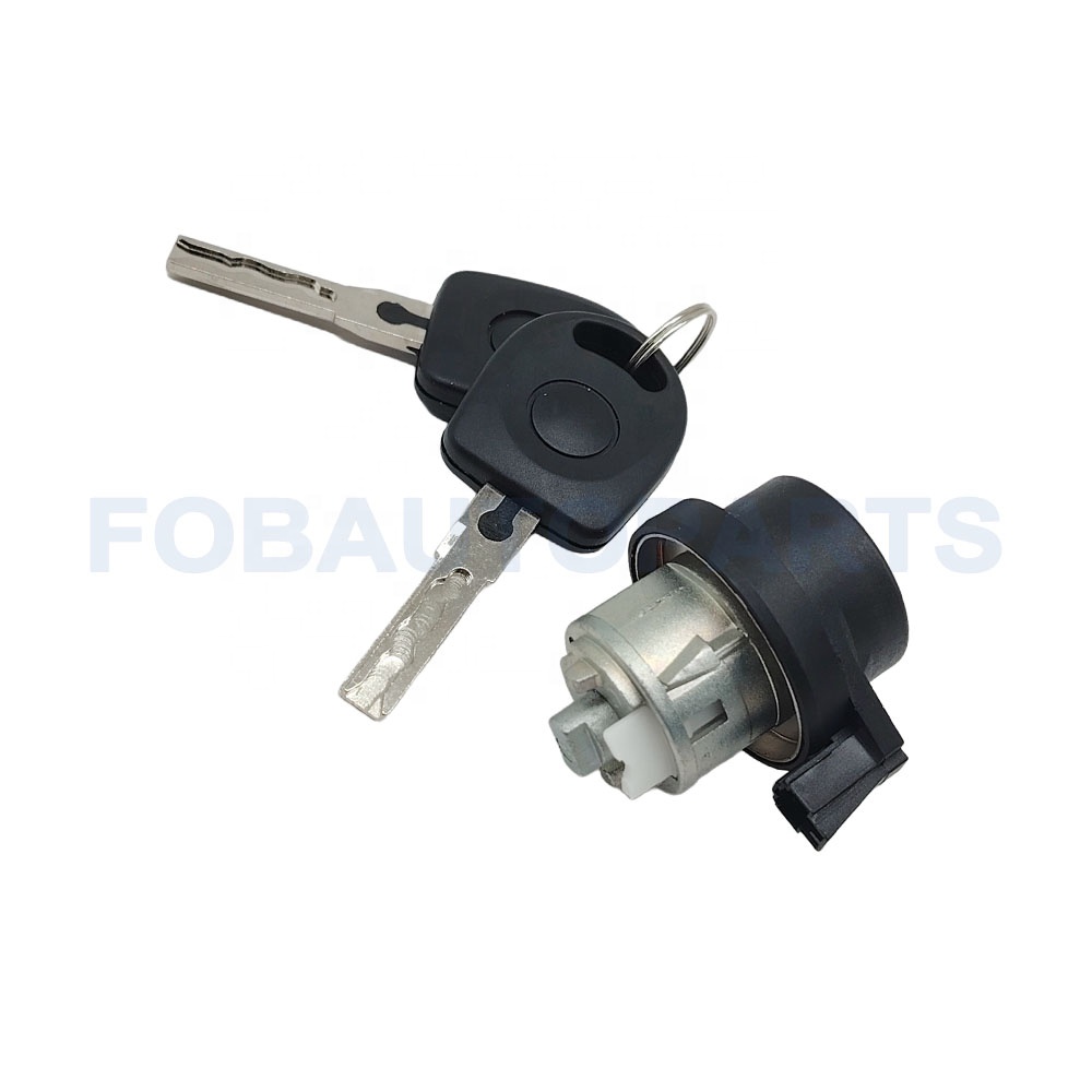 Auto Parts New Ignition Lock Cylinder & Switch 2 Keys For VW Polo 2002-2009 3B0905855H