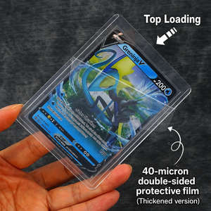 Protezione per <span class=keywords><strong>Carte</strong></span> in PVC Trasparente di Alta Qualità per <span class=keywords><strong>Carte</strong></span> Collezionabili Pokémon, Yu-Gi-Oh, One Piece - Product Image 4