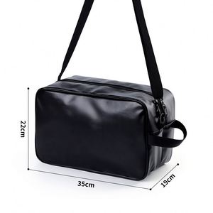 Wholesales Custom Logo Wash Fitness <b>Travel</b> Portable Makeup <b>Bag</b> Skincare Toiletry <b>Bag</b> PU Cosmetic Swimming <b>Bag</b> Unisex <b>Travel</b> <b>Bag</b> - Product Image 4