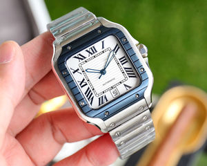 La scatola di orologi da uomo rossa lussuosa e di fascia alta è adatta per orologi meccanici automatici <span class=keywords><strong>Cartier</strong></span> e altre scatole regalo di marca - Product Image 4