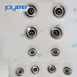 JOYEE-bañera de hidromasaje acrílica para uso al aire libre, spa de hidromasaje con luz LED, Control de música - Product Image 5