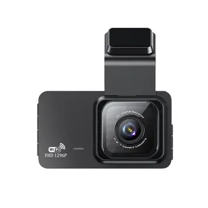 Wifi摄像头全高清夜视汽车黑匣子仪表盘摄像头1080P + 480P双镜头