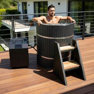 Taşınabilir Buz Banyosu Soğutucu 0 Derece, Ultra 1HP Soğuk Dalış Su Soğutucu, Spor Takımları ve Sporcu İyileşmesi için Wifi Kontrolü ile - Product Image 1