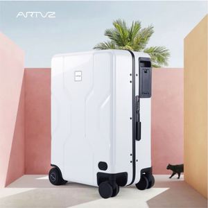 Valise antivol durable de 20 pouces avec fonction de suivi automatique, port de charge USB, serrure TSA, étanche - Product Image 2