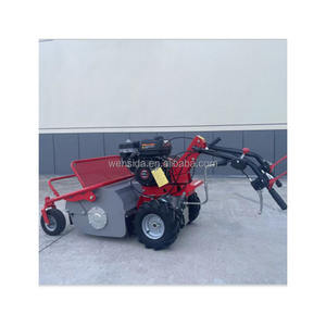 <span class=keywords><strong>Tondeuse</strong></span> à gazon diesel haute puissance à conducteur marchant pour vergers domestiques petit désherbage à essence et coupe d'herbe autopropulsée - Product Image 3