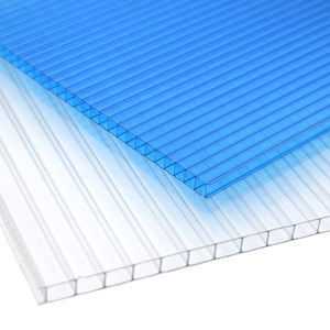 Usine 4mm 6mm 8mm 10mm coloré clair double mur cellulaire Pc Multiwall <span class=keywords><strong>Polycarbonate</strong></span> creux feuille lucarne <span class=keywords><strong>toiture</strong></span> - Product Image 1