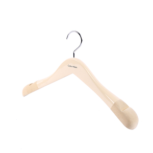 ไม้แขวนเสื้อผ้าสีเบจสีเบจสีเบจสีเบจโชว์โลโก้ได้ตามต้องการ - Product Image 4