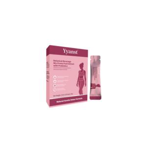 Bebida Líquida Botánica Prebiótica de Ciruela, 15ml, 10 Sobres, Bebida Natural de Frutas Baja en Calorías, en Barra Portátil para el Cuidado Digestivo e Intestinal - Product Image 1