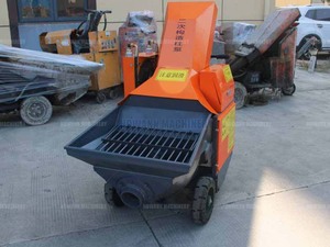 Bomba de hormigón montada en remolque de entrega rápida Hbt 40 para construcción de hormigón - Product Image 4