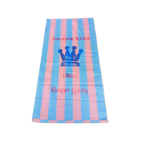 Sac de blé de 100 kg, sac de maïs de 100 kg et sac tissé en PP de 100 kg pour céréales, maïs, riz, farine, sucre