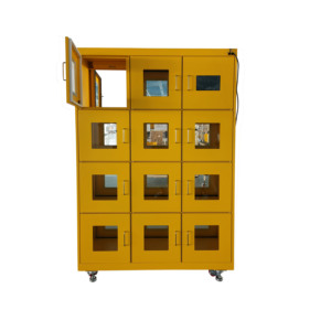 SNBC Thẻ Tín Dụng Coin Bill Vận Hành Trực Tuyến Giao Hàng Thực Phẩm Pickup Locker Giao Hàng Thực Phẩm Locker Pizza Máy Bán Hàng Tự Động - Product Image 4