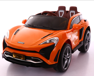 男女通用儿童电动玩具车四轮遥控自驾，带音乐电池供电，适合男孩和女孩乘坐 - Product Image 1