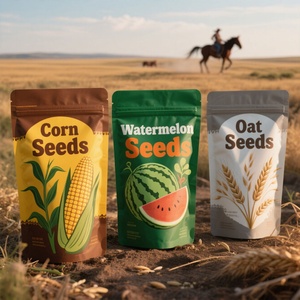 Custom Printed Eco Friendly Recycled Ziplock <b>Bags</b> Seeding <b>Bags</b> Plastic for Grain Seeds Tomato <b>Vegetable</b> Fruit Flower Seeds <b>Bags</b> - Product Image 2
