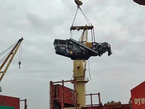 MONDE 150-200 tph Kapazität verfolgt mobile Stein zerkleinerung maschine Backen brecher anlage in China - Product Image 4