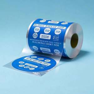 Rouleau de film plastique antimicrobien composite pelable en feuille AL personnalisée pour l'emballage de yaourt aux probiotiques - Product Image 2