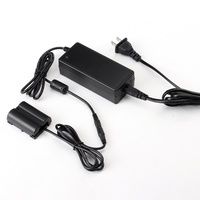 Adaptateur de batterie factice EN-EL15 en PVC pour appareil photo
