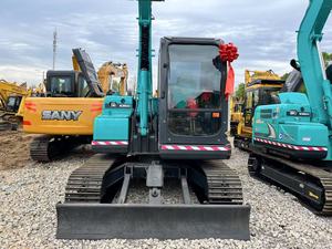 Mini pelleteuse KOBELCO SK75 d'occasion de 8 tonnes - Product Image 6